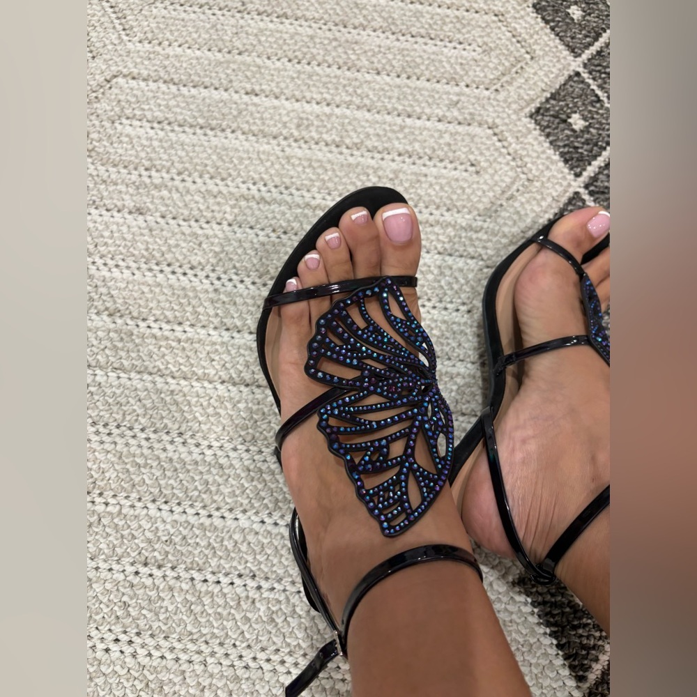 Brand new INC SIZE 10 butterfly heels - Picture 3 of 4